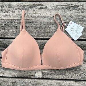 Lululemon Waterside Swim Top *C Cup Pink Clay size 6